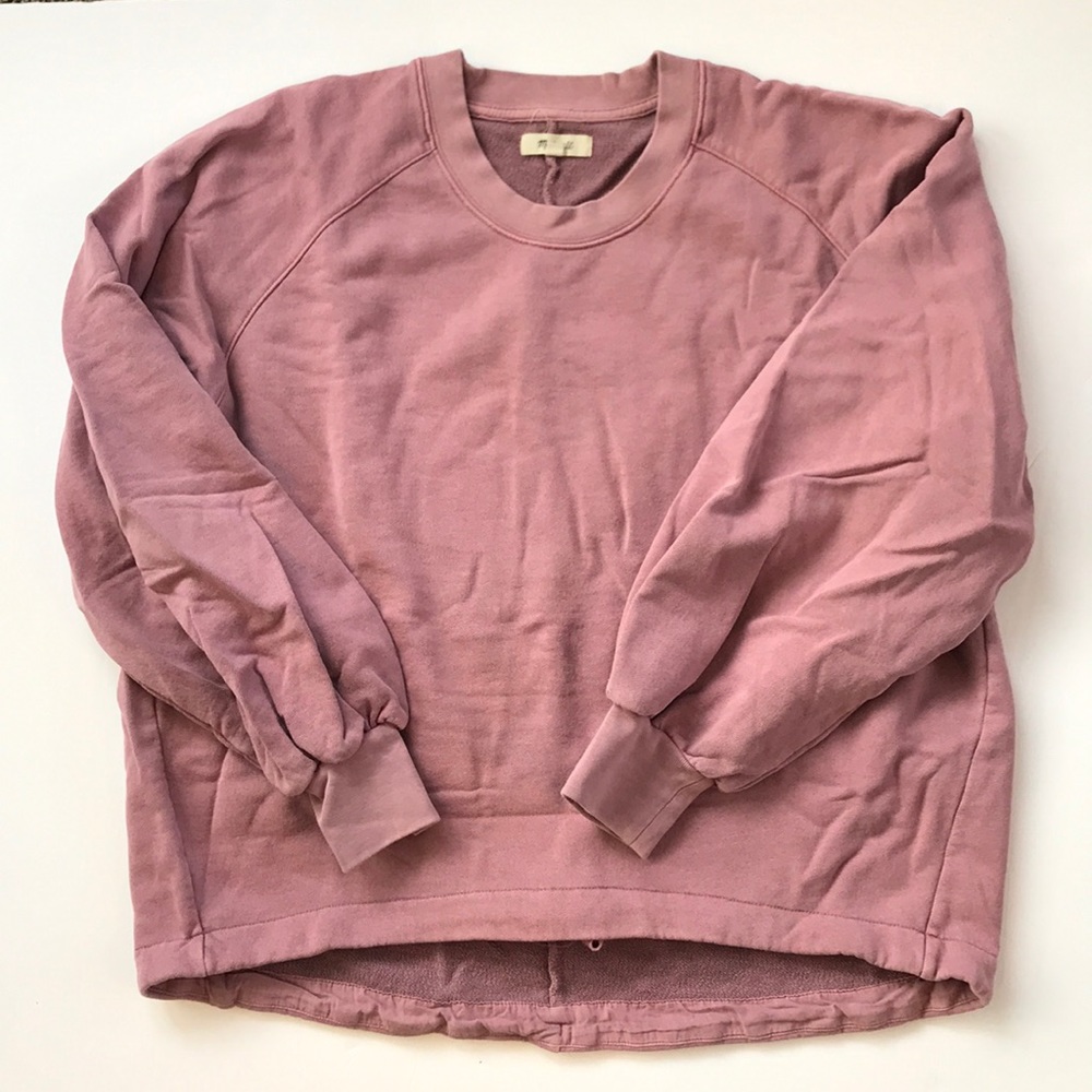 Madewell Bubble Sleeve Sweatshirt